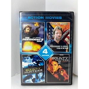 4-Movie Action Pack 4 - DVD By 4-Movie Action Pack - GOOD! BOUNTY HUNTERS